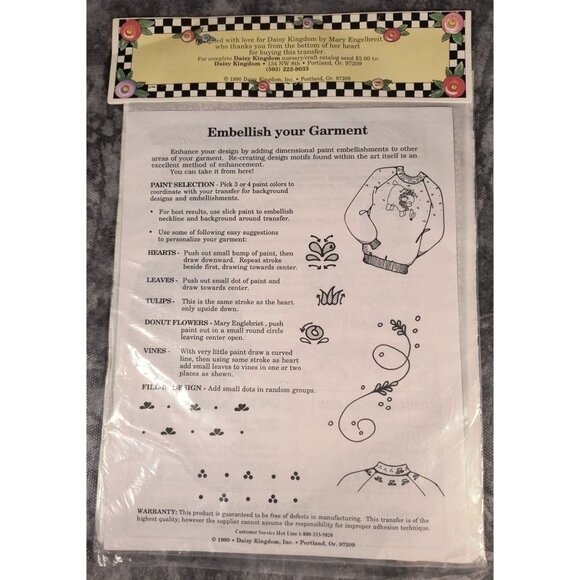 Daisy Kingdom Mary Engelbreit Pumpkin Patch Iron-On Transfer 6522 For Crafting & - Picture 3 of 4